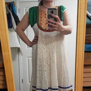 Indian lace dress